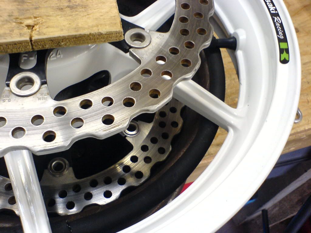 HOW TO make a cheap and complete tire changing station Kawasaki